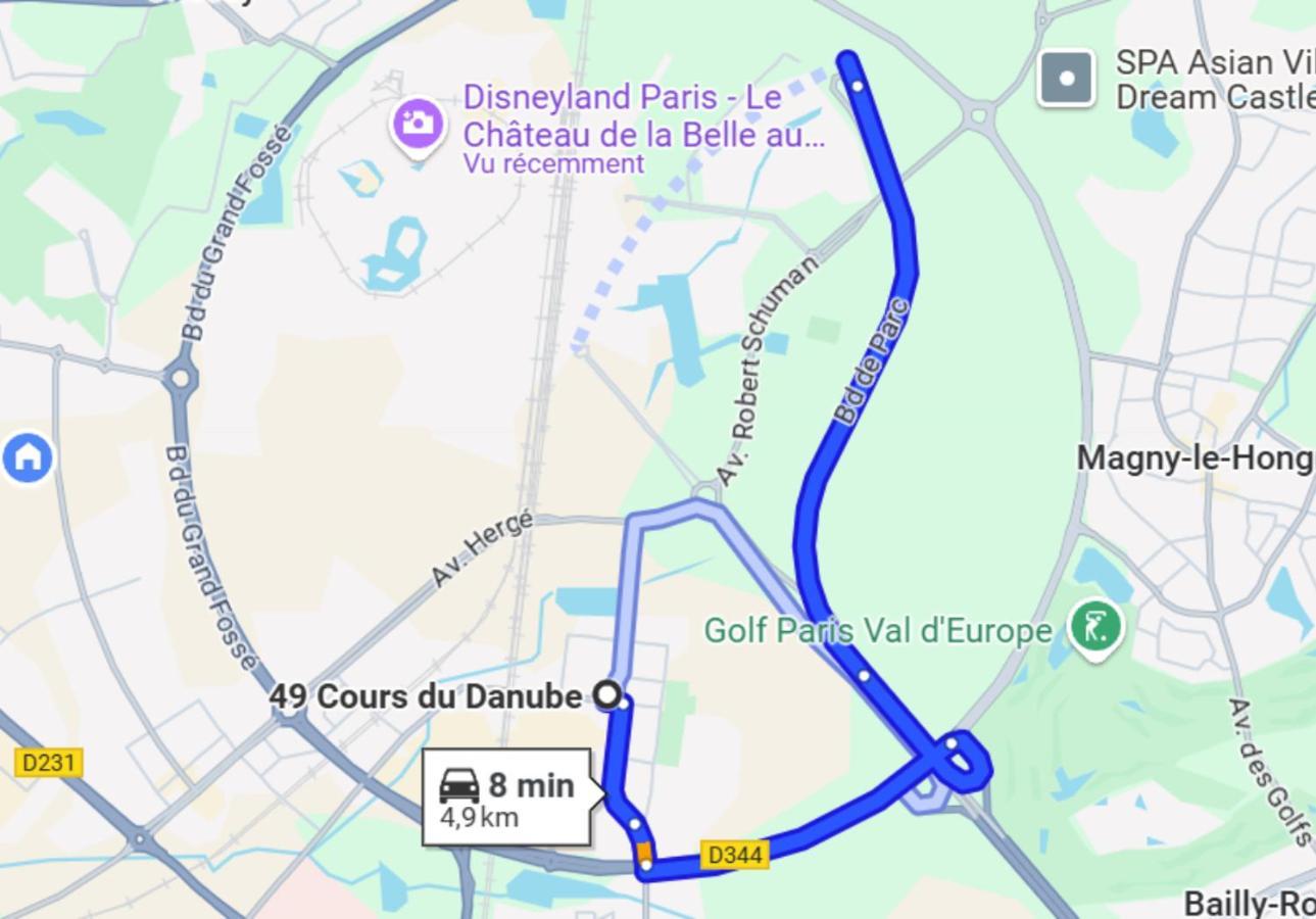 Le Sublime Disneyland Paris Val D'Europe Parking Gratuit Wifi 5Min Serris Buitenkant foto